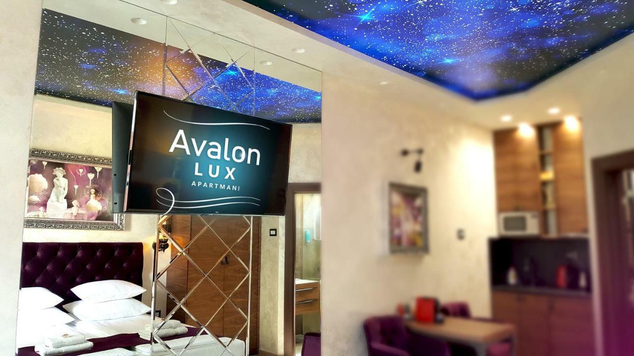 Avalon Lux Studio Apartment Novi Sad Exterior foto